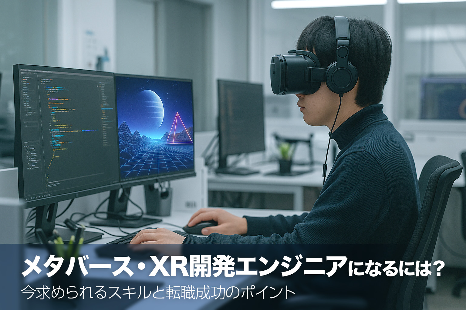 メタバース・XR開発エンジニアになるには？ 今求められるスキルと転職成功のポイント