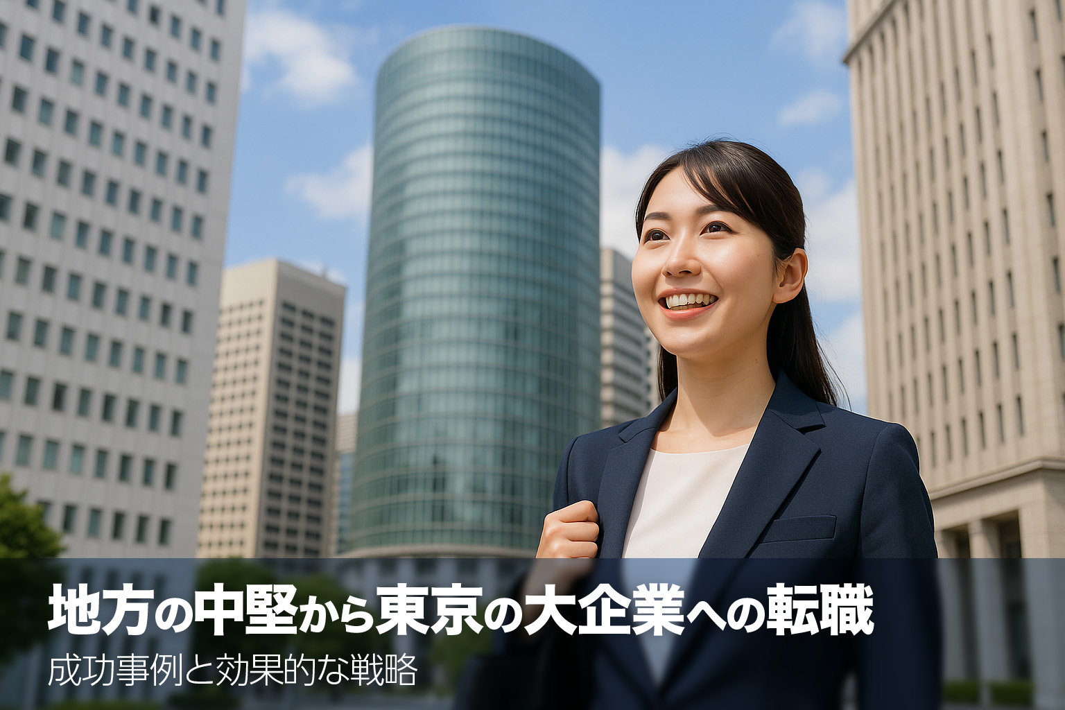 地方の中堅から東京の大企業への転職　成功事例と効果的な戦略