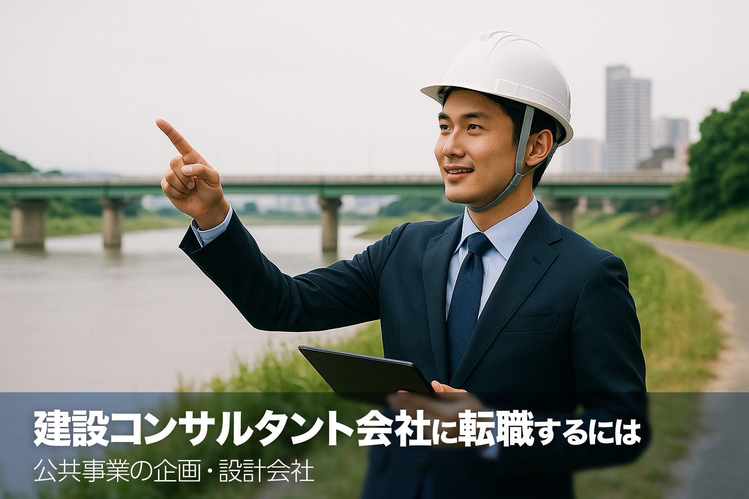 建設コンサルタント会社に転職するには　公共事業の企画・設計会社