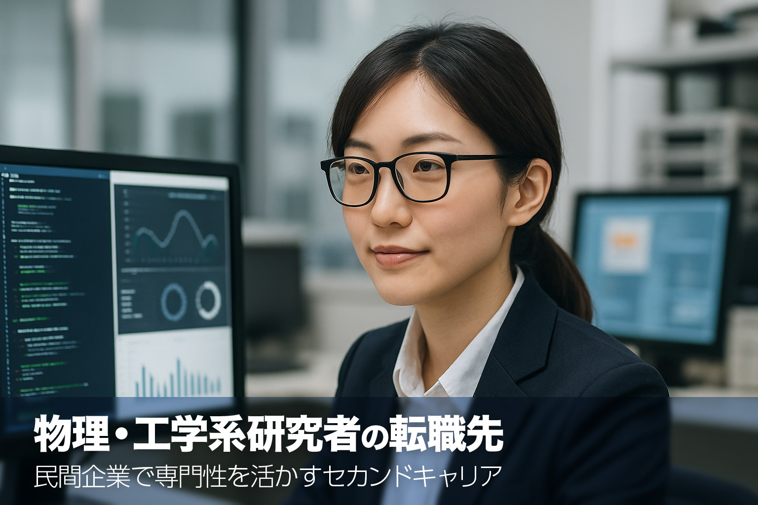 物理・工学系研究者の転職先　民間企業で専門性を活かすセカンドキャリア