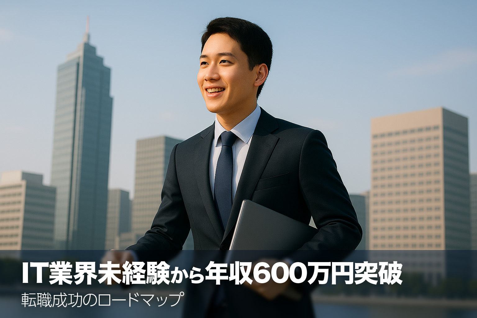IT業界未経験から年収600万円突破　転職成功のロードマップ