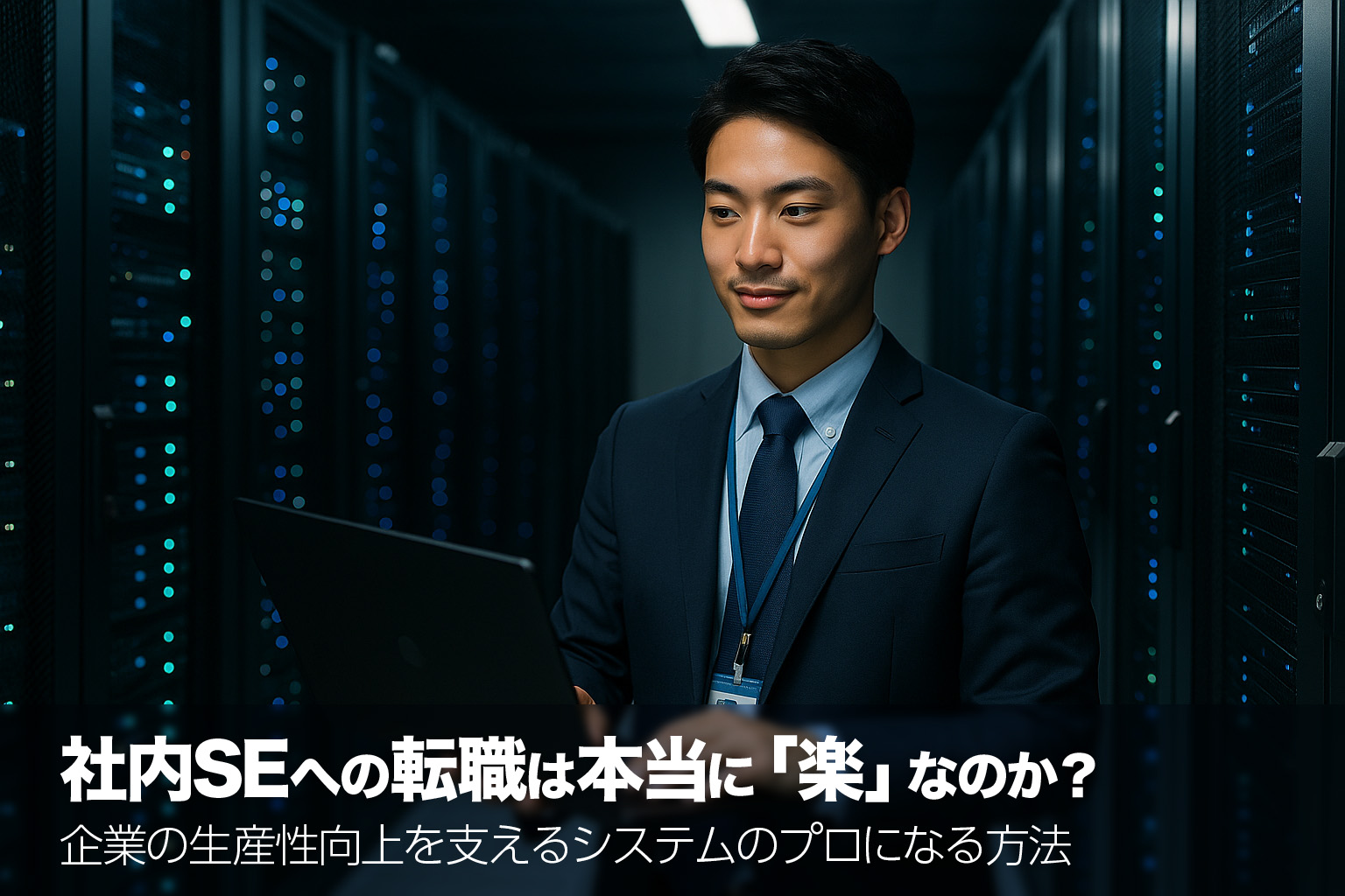 社内SEへの転職は本当に「楽」なのか？企業の生産性向上を支えるシステムのプロになる方法